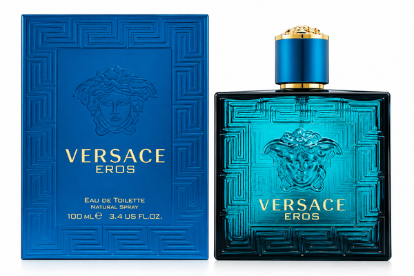 Versace Eros for Men Eau de Toilette Spray 3.4 oz (100ml) – Fragrance