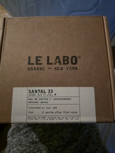 Le Labo Santal 33 Eau de Parfum 3.4 oz / 100ml